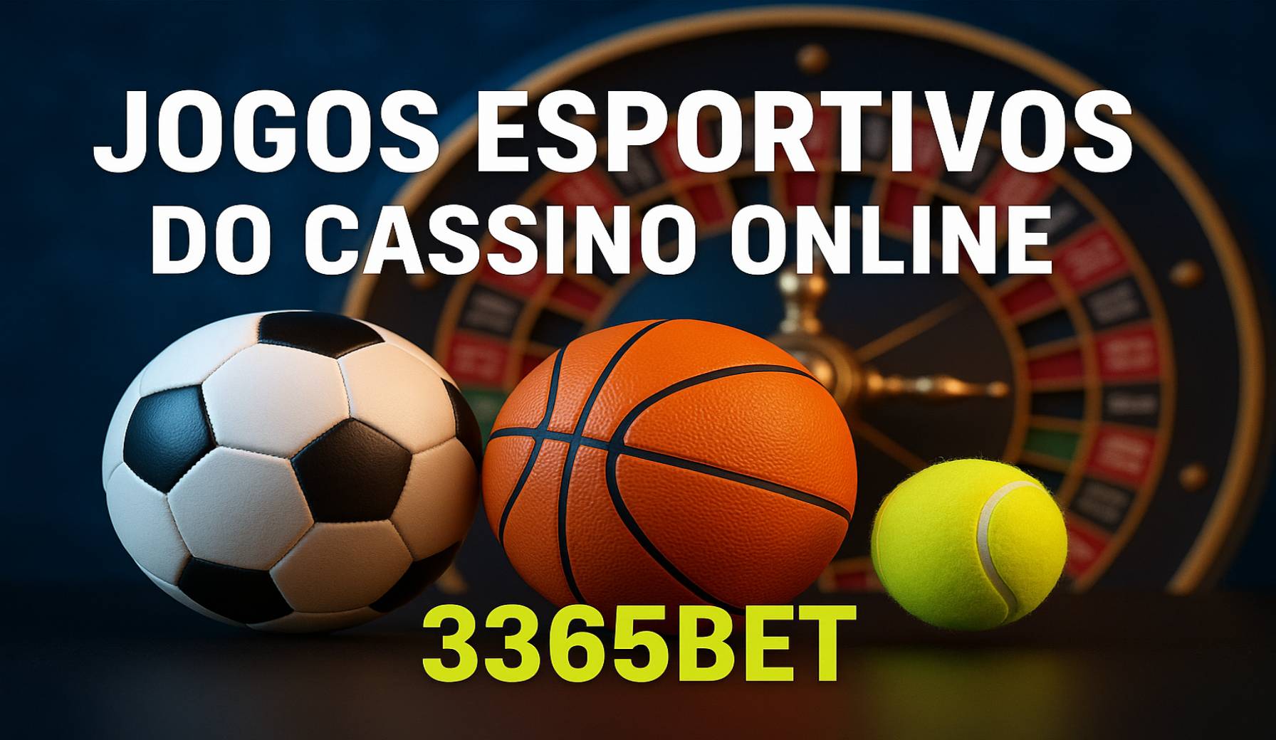 Aposte em apostas esportivas no cassino online 3365BET