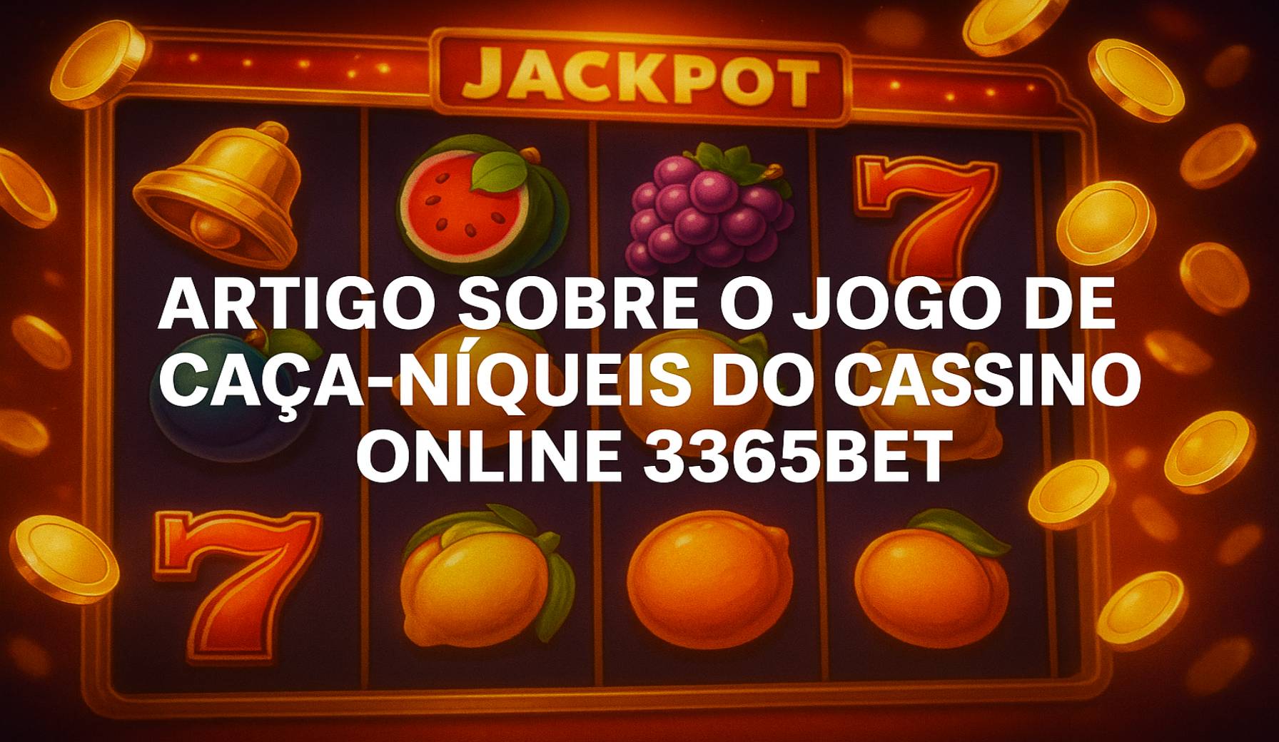 Jogos de Slot no Casino Online 3365BET